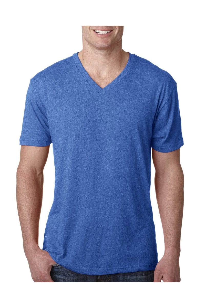 Next Level T-Shirts S / Vintage Royal Next Level 6040: Men's Triblend V Neck