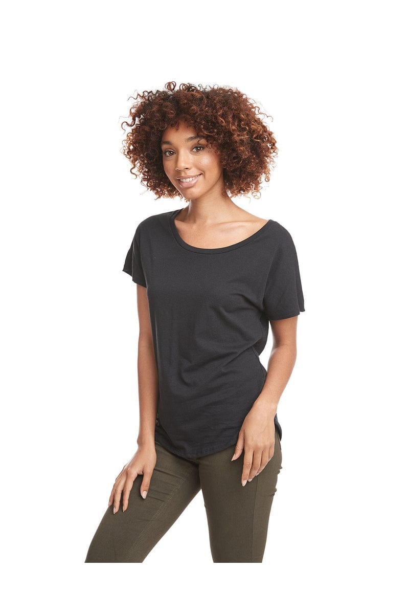 Next Level T-Shirts XS / Black Next Level 1560: Ladies' Ideal Dolman