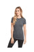 Next Level T-Shirts XS / Charcoal Next Level 6610: Ladies' CVC T-Shirt