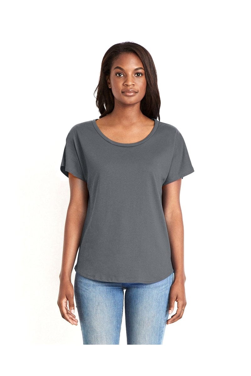 Next Level T-Shirts XS / Dark Gray Next Level 1560: Ladies' Ideal Dolman