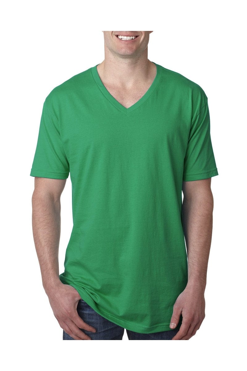 Next Level T-Shirts XS / Kelly Green Next Level N3200: Men's Cotton V Neck