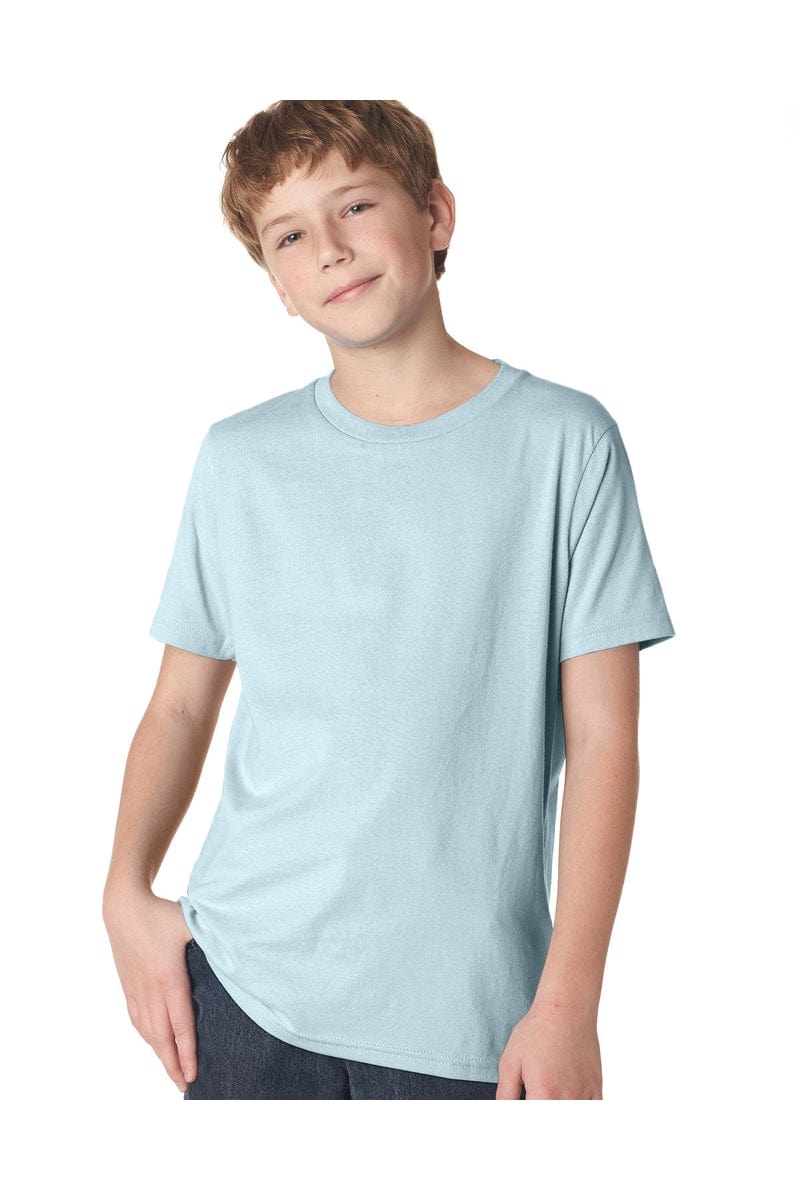 Next Level T-Shirts XS / Light Blue Next Level 3310: Youth Boys’ Cotton Crew