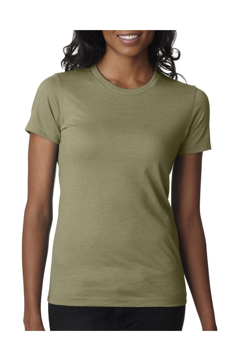 Next Level T-Shirts XS / Light Olive Next Level 6610: Ladies' CVC T-Shirt