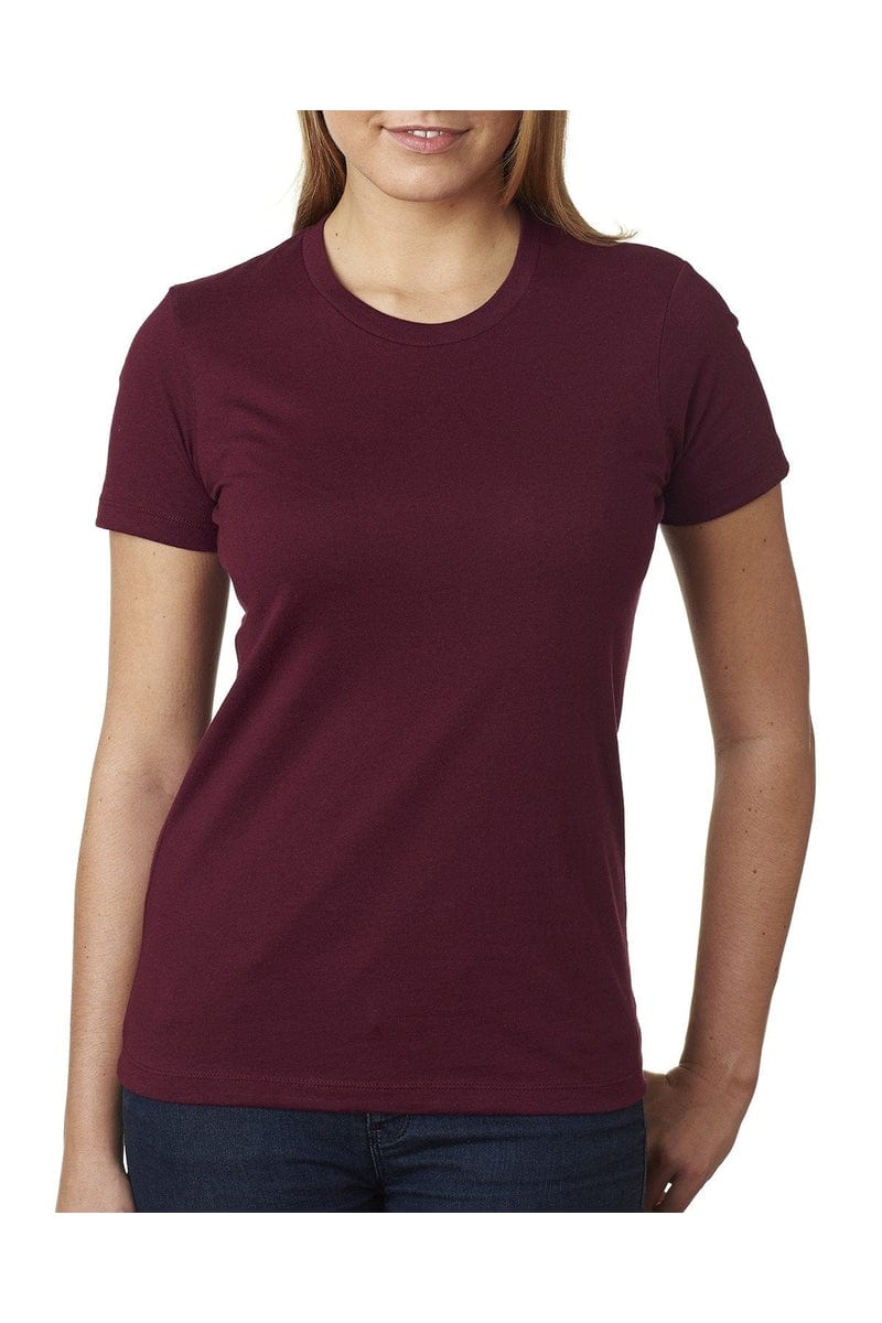 Next Level T-Shirts XS / Maroon Next Level N3900: Ladies' Boyfriend T