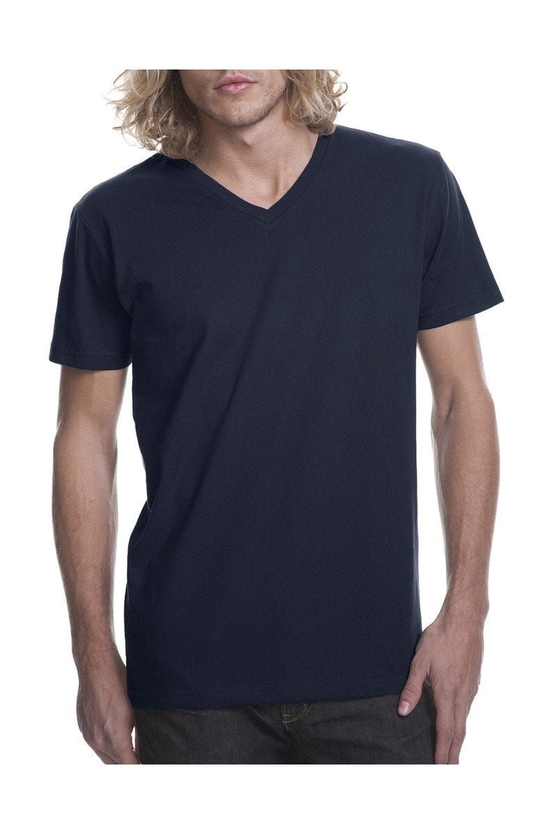 Next Level T-Shirts XS / Midnight Navy Next Level N3200: Men's Cotton V Neck