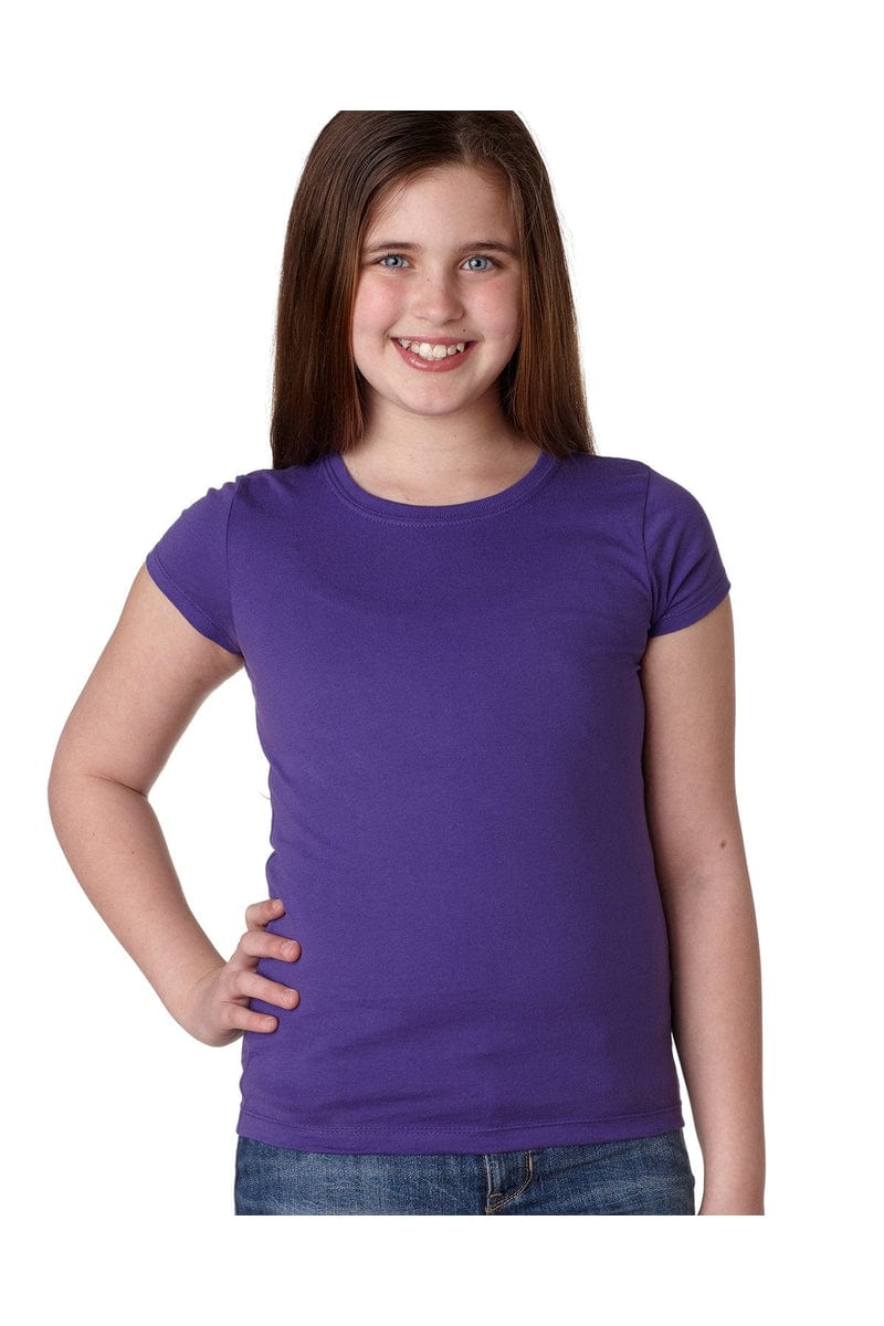 Next Level T-Shirts XS / Purple Rush Next Level N3710: Youth Girls’ Princess T-Shirt