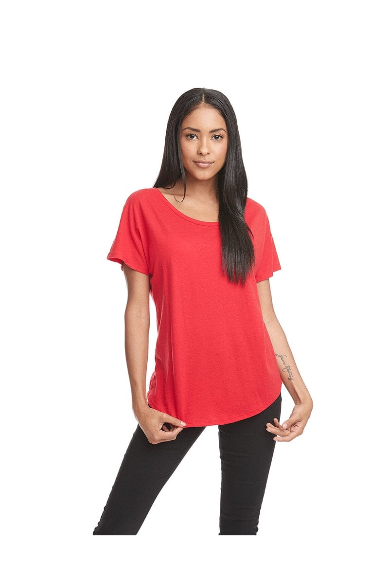 Next Level T-Shirts XS / Red Next Level 1560: Ladies' Ideal Dolman