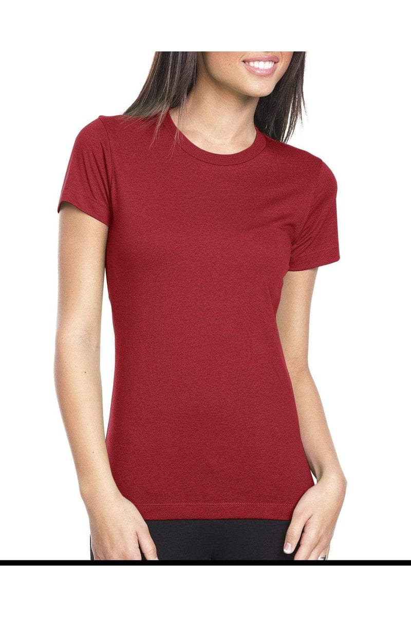 Next Level T-Shirts XS / Scarlet Next Level N3900: Ladies' Boyfriend T