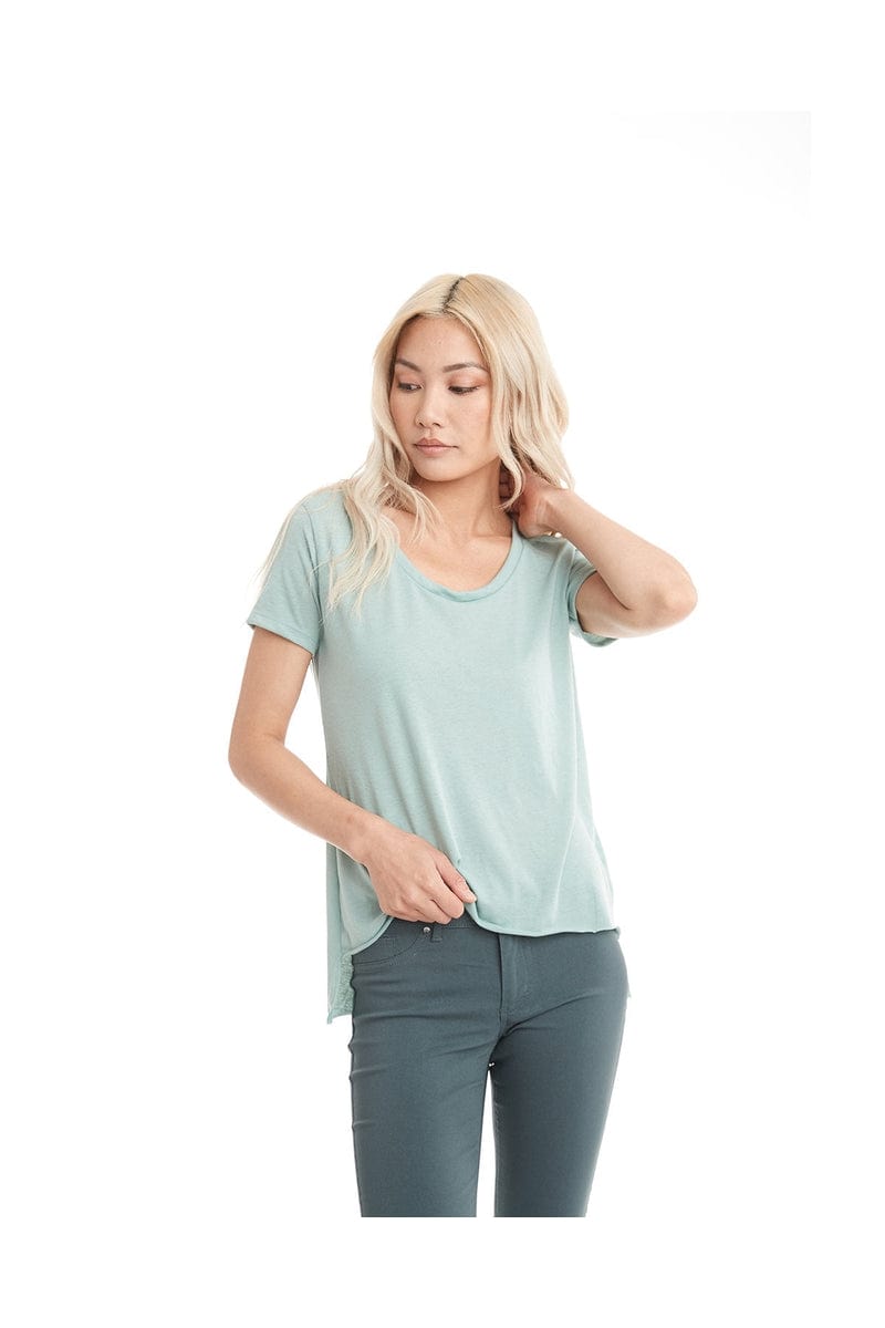 Next Level T-Shirts XS / Stonewash Green Next Level 5030: Ladies' Festival Scoop