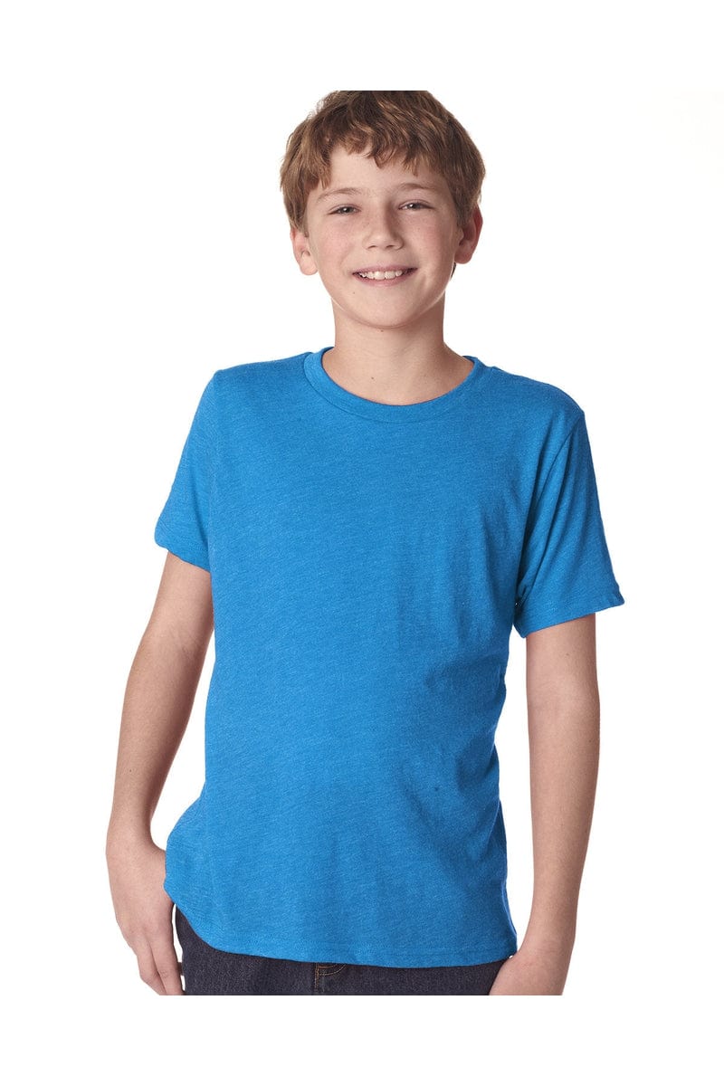 Next Level T-Shirts XS / Vintage Turq Next Level N6310: Youth Triblend Crew