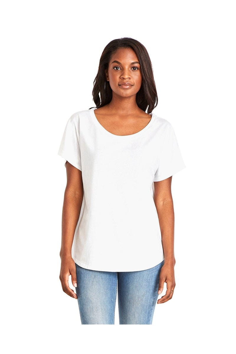 Next Level T-Shirts XS / White Next Level 1560: Ladies' Ideal Dolman