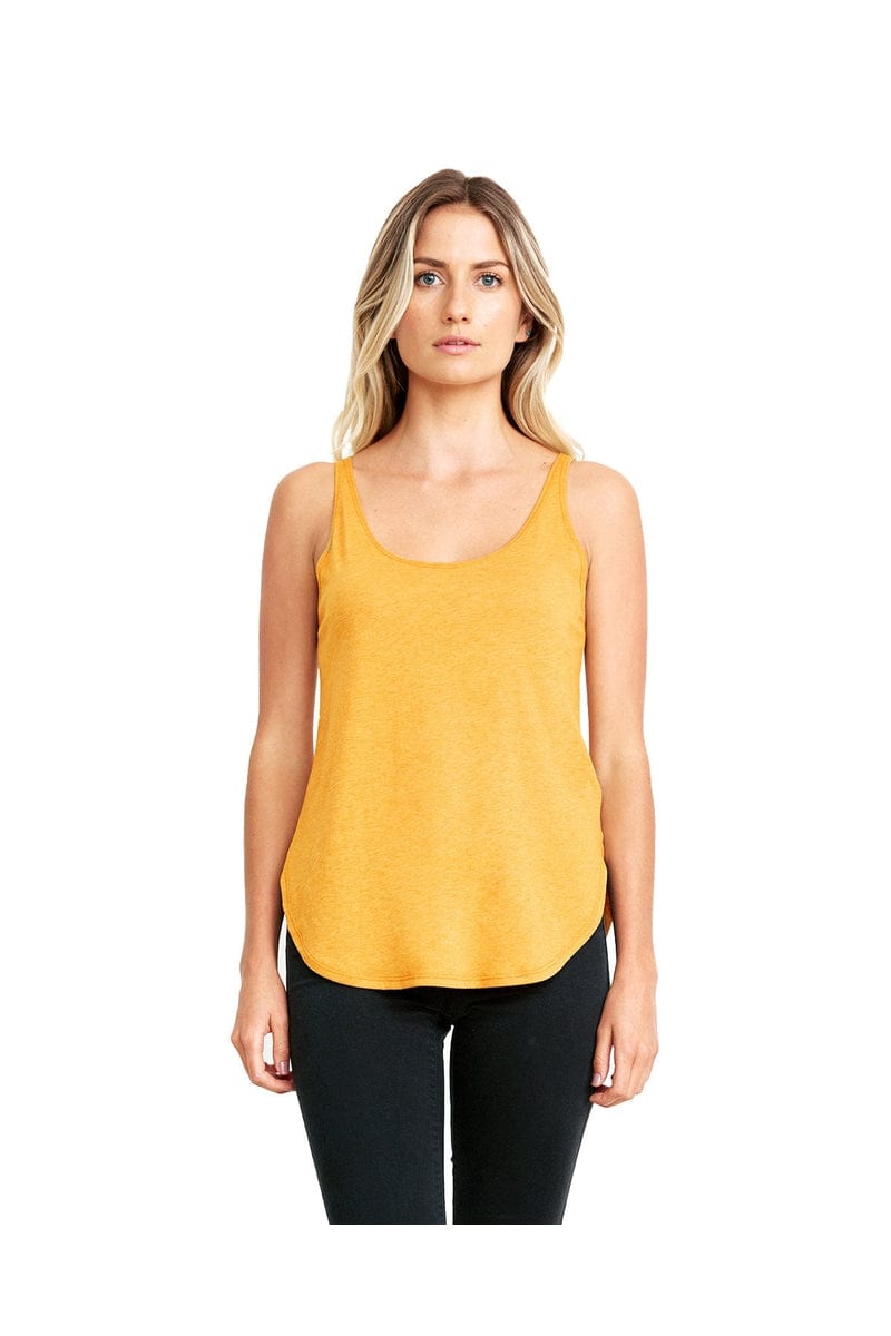 Next Level Tank Tops XS / Antique Gold Next Level 5033: Ladies' Festival Tank