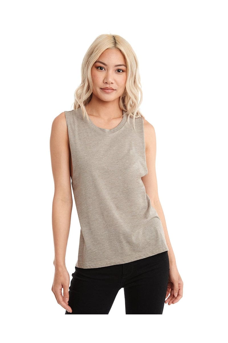 Next Level Tank Tops XS / Ash Next Level N5013: Ladies' Festival Muscle Tank