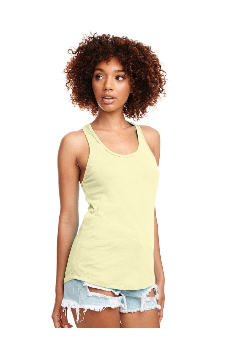 Next Level Tank Tops XS / Banana Cream Next Level N1533: Ladies' Ideal Racerback Tank