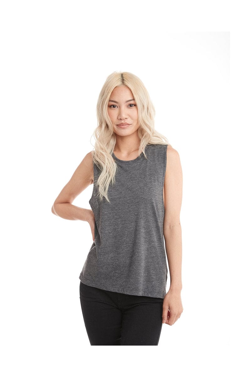 Next Level Tank Tops XS / Charcoal Next Level N5013: Ladies' Festival Muscle Tank