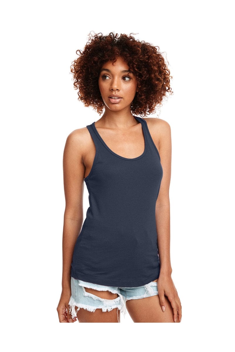 Next Level Tank Tops XS / Indigo Next Level N1533: Ladies' Ideal Racerback Tank