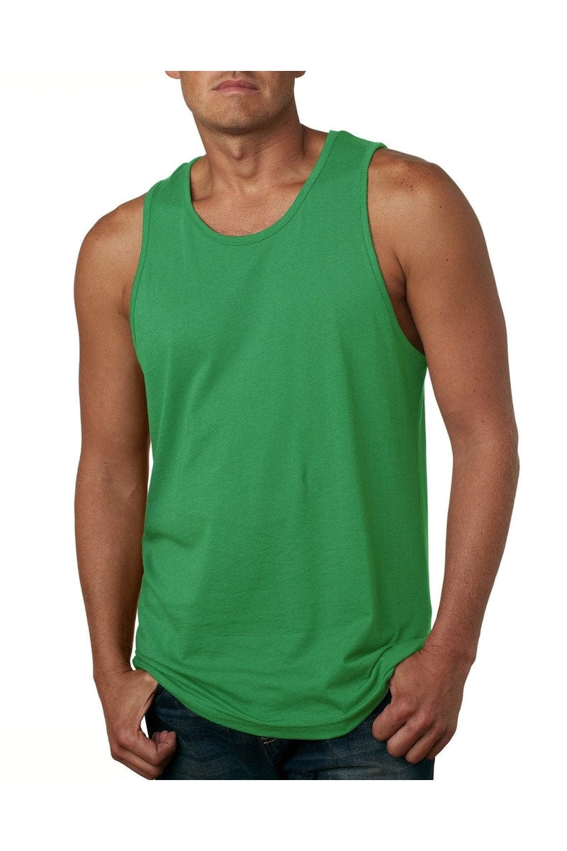 Next Level Tank Tops XS / Kelly Green Next Level 3633: Men's Cotton Tank