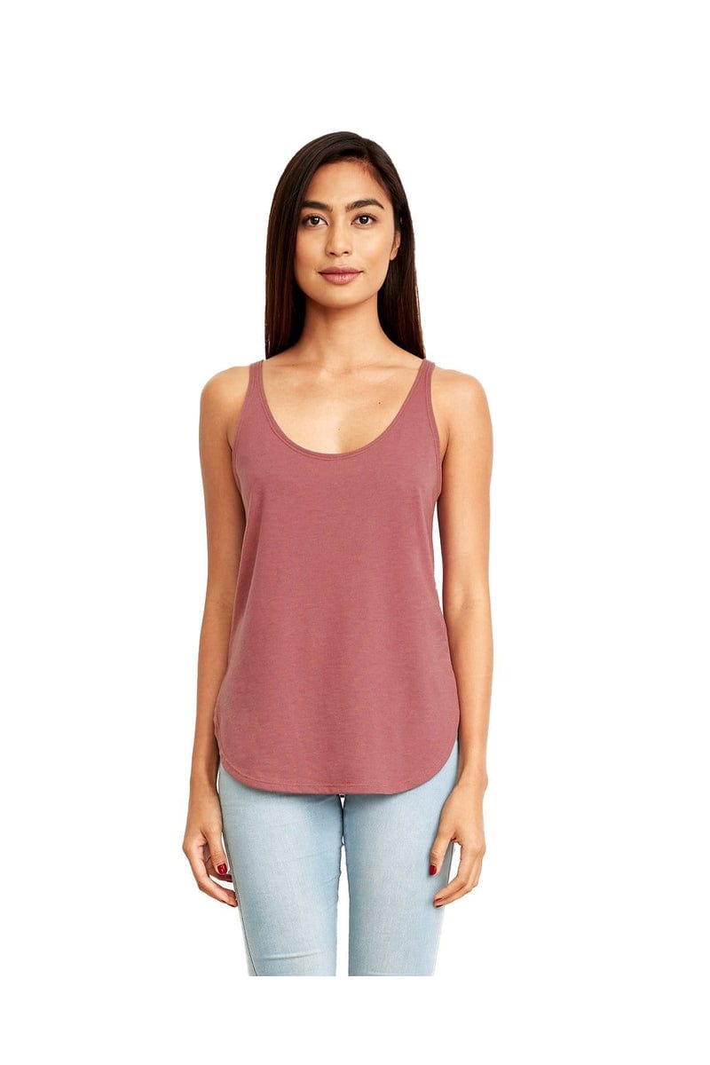 Next Level Tank Tops XS / Smoked Paprika Next Level 5033: Ladies' Festival Tank