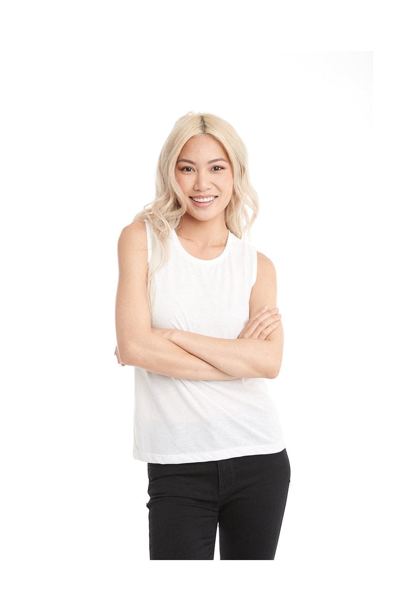 Next Level Tank Tops XS / White Next Level N5013: Ladies' Festival Muscle Tank