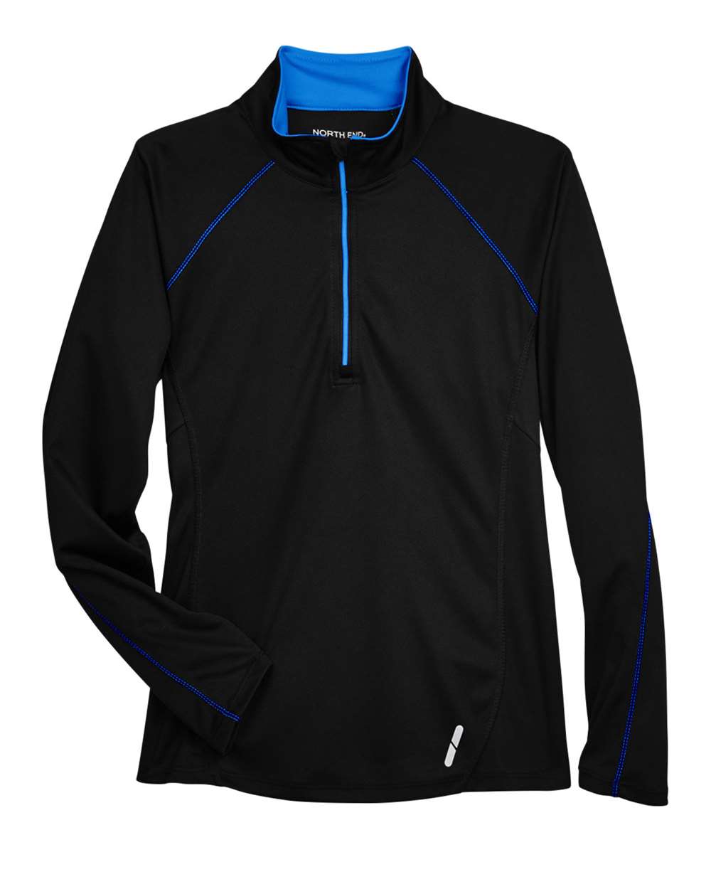 North End Knits & Layering North End 78187 Women's Radar Performance Quarter-Zip Pullover
