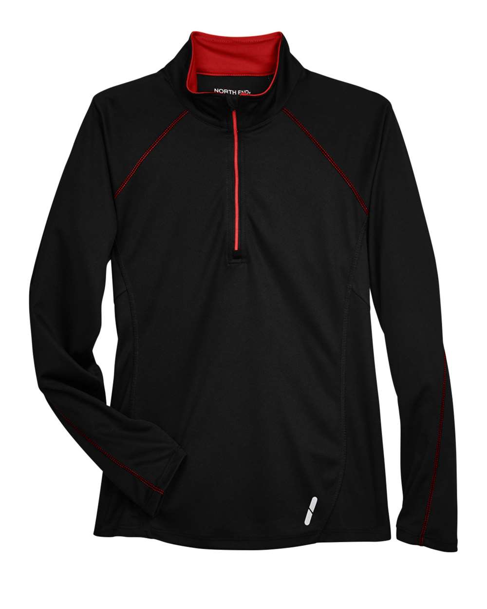 North End Knits & Layering North End 78187 Women's Radar Performance Quarter-Zip Pullover