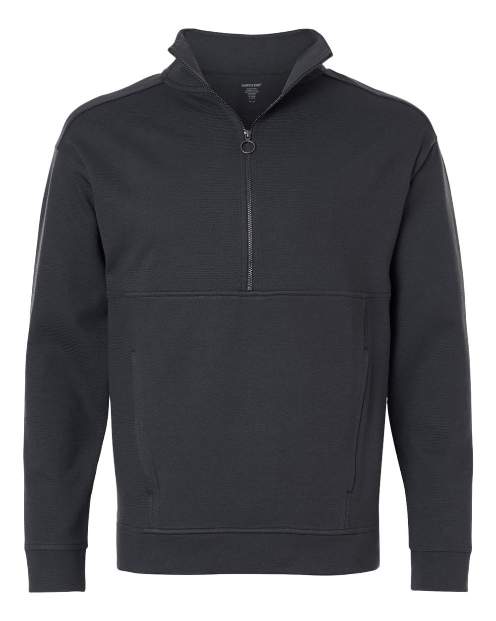 North End Knits & Layering North End NE220 Men's Mantra Half-Zip Ottoman Pullover