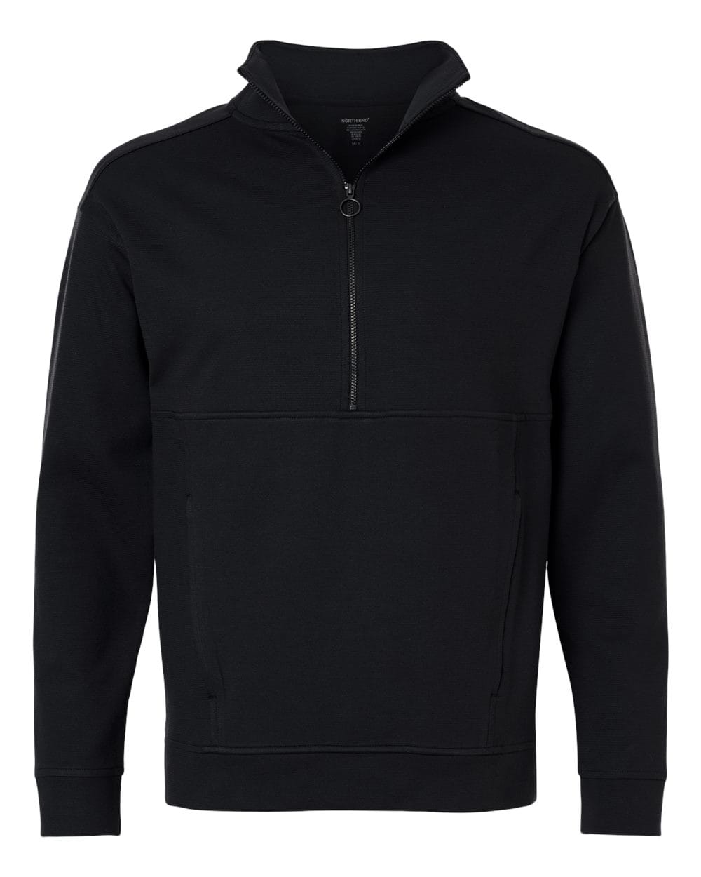 North End Knits & Layering North End NE220 Men's Mantra Half-Zip Ottoman Pullover