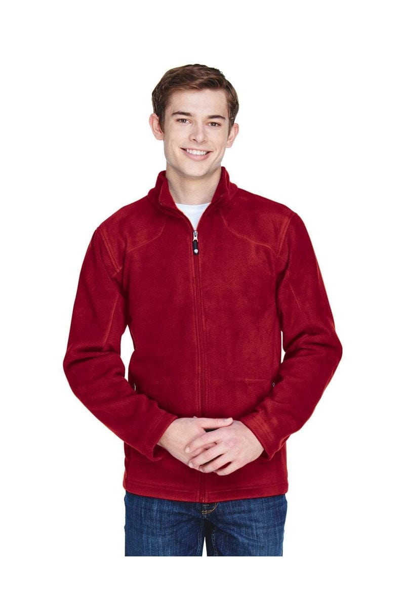 North End Outerwear 5XL / Classic Red North End 88172: Men's Voyage Fleece Jacket