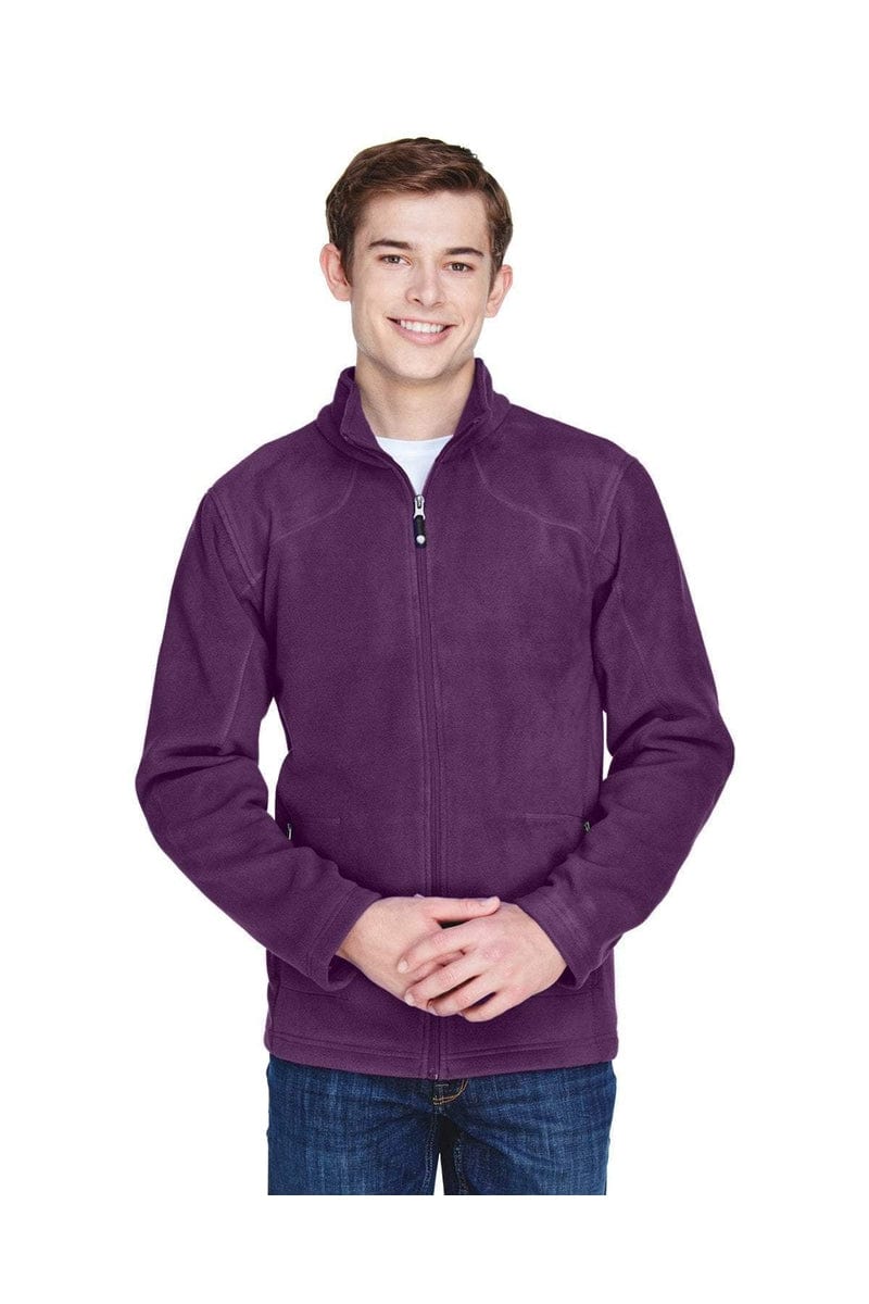 North End Outerwear 5XL / Mulberry Purple North End 88172: Men's Voyage Fleece Jacket