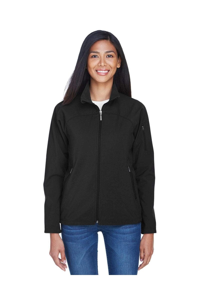 North End Outerwear North End 78034: Ladies' Three-Layer Fleece Bonded Performance Soft Shell Jacket