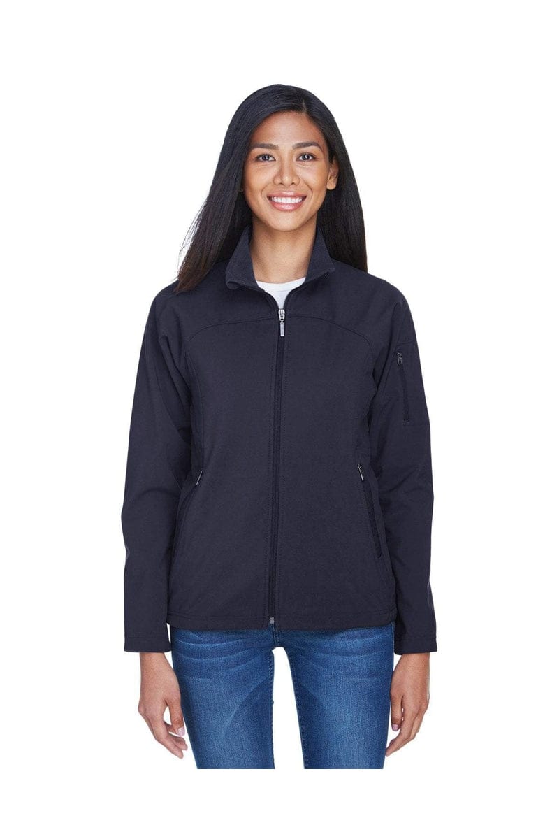 North End Outerwear North End 78034: Ladies' Three-Layer Fleece Bonded Performance Soft Shell Jacket