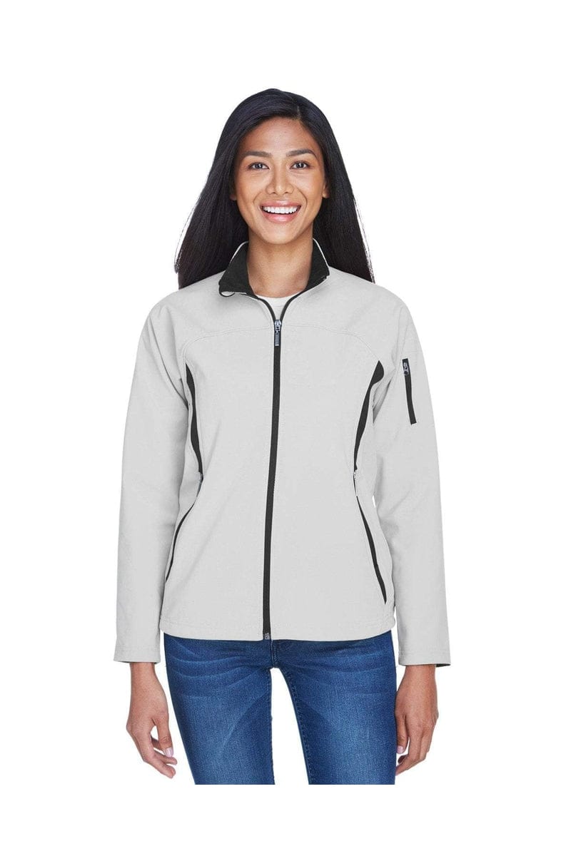 North End Outerwear North End 78034: Ladies' Three-Layer Fleece Bonded Performance Soft Shell Jacket