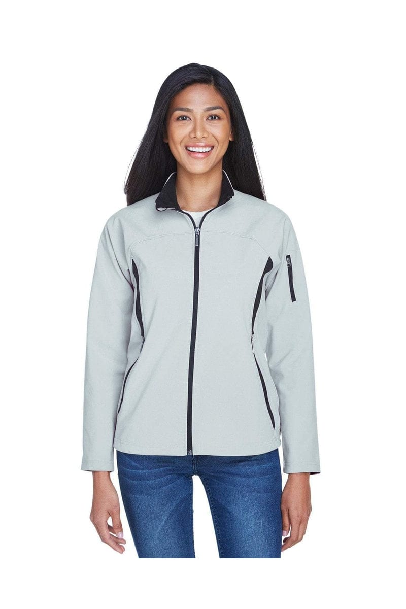 North End Outerwear North End 78034: Ladies' Three-Layer Fleece Bonded Performance Soft Shell Jacket