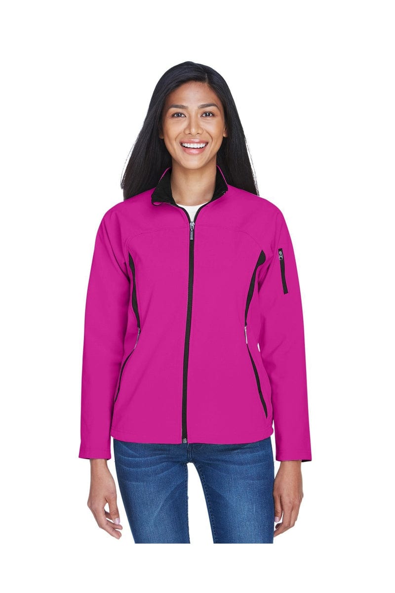 North End Outerwear North End 78034: Ladies' Three-Layer Fleece Bonded Performance Soft Shell Jacket