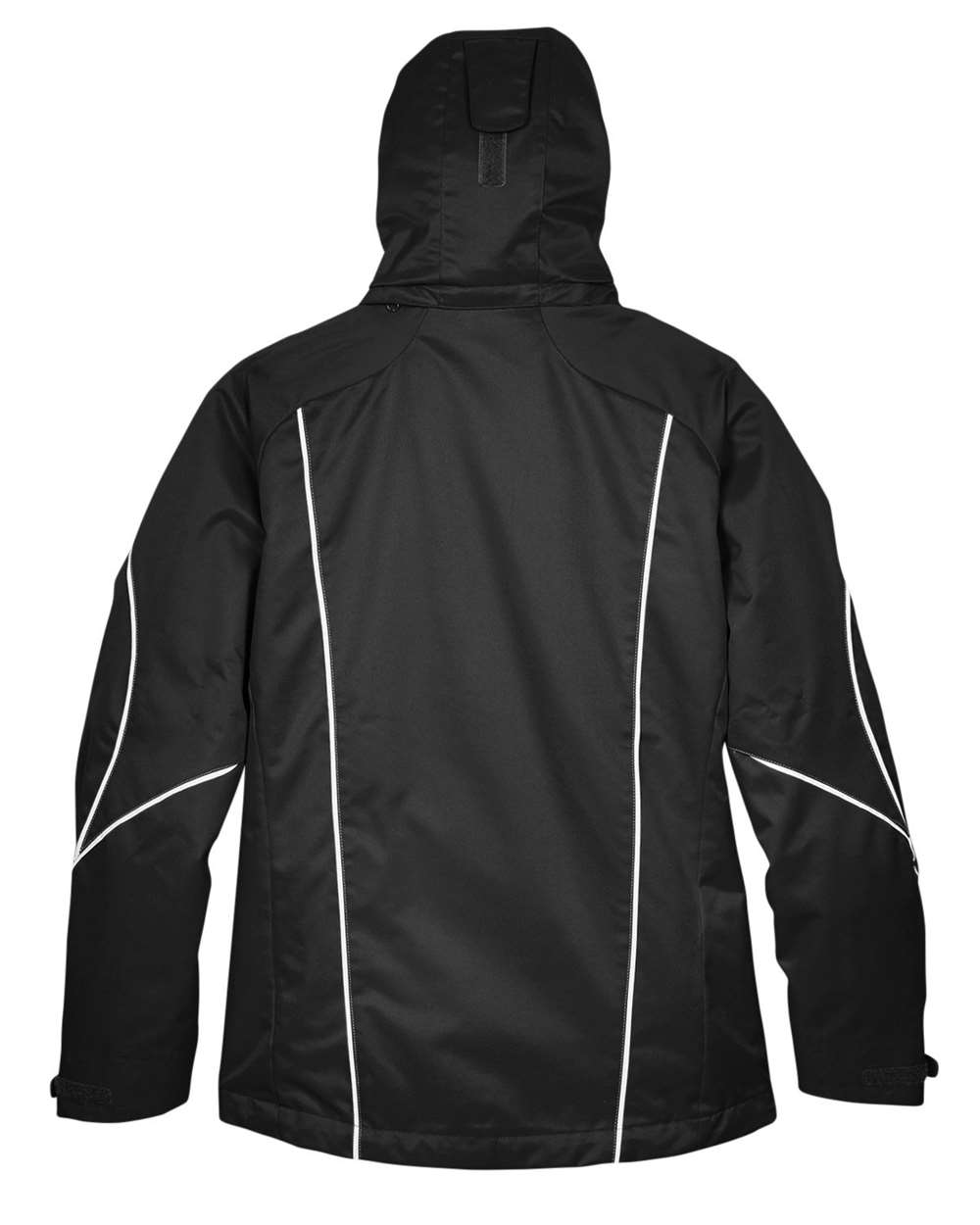 North End Outerwear North End 78196 Women's Angle 3-in-1 Jacket with Bonded Fleece Liner