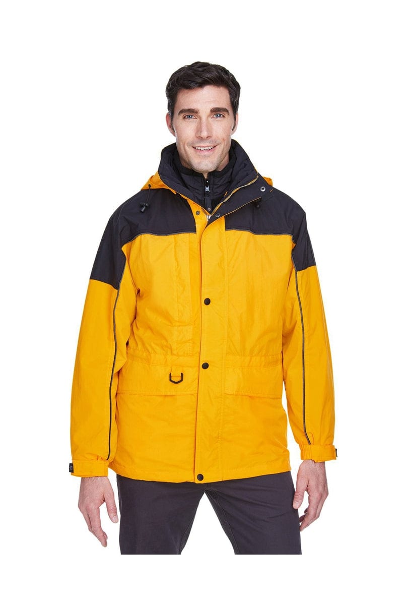 North End Outerwear North End 88006: Adult 3-in-1 Two-Tone Parka