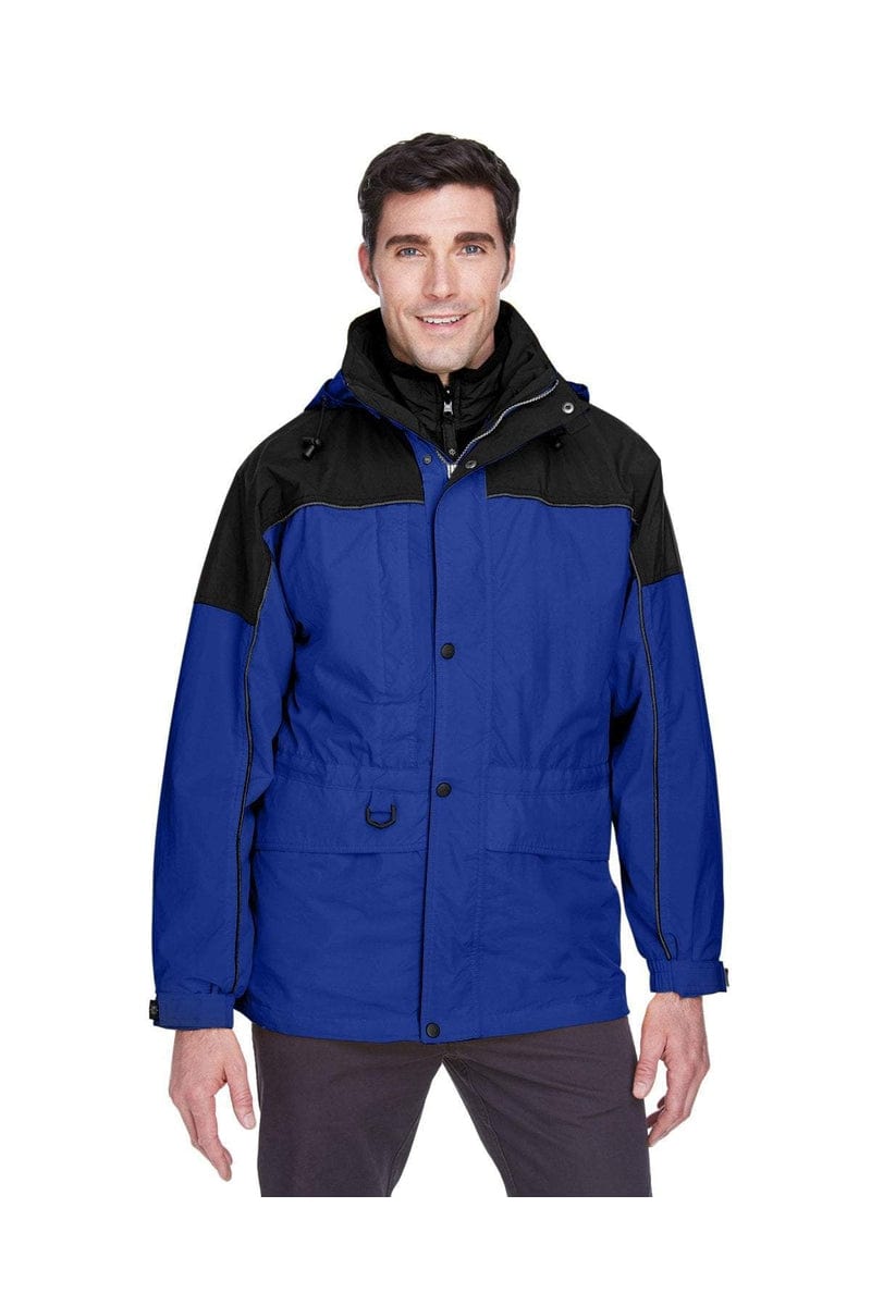 North End Outerwear North End 88006: Adult 3-in-1 Two-Tone Parka