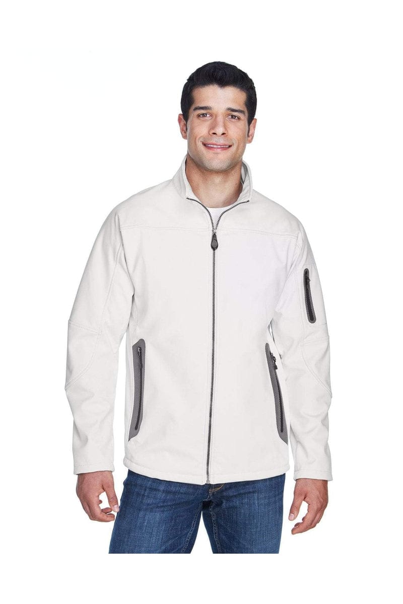 North End Outerwear North End 88138: Men's Three-Layer Fleece Bonded Soft Shell Technical Jacket