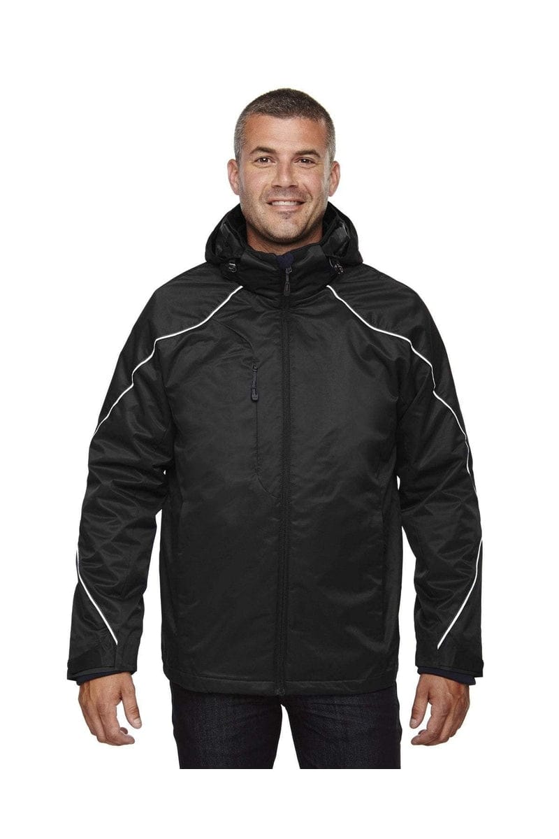 North End Outerwear North End 88196T: Men's Tall Angle 3-in-1 Jacket with Bonded Fleece Liner