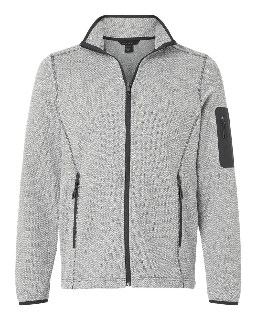 North End NE730 Men's Jasper Full-Zip Fleece Jacket in 