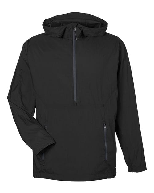 North End NE810 Men's Aura Lightweight Packable Anorak in 