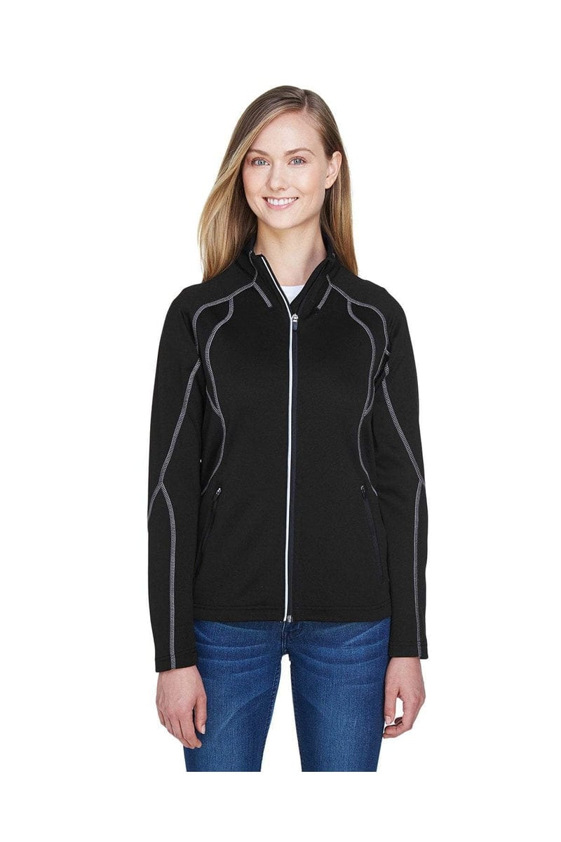 North End Outerwear XS / Black North End 78174: Ladies' Gravity Performance Fleece Jacket
