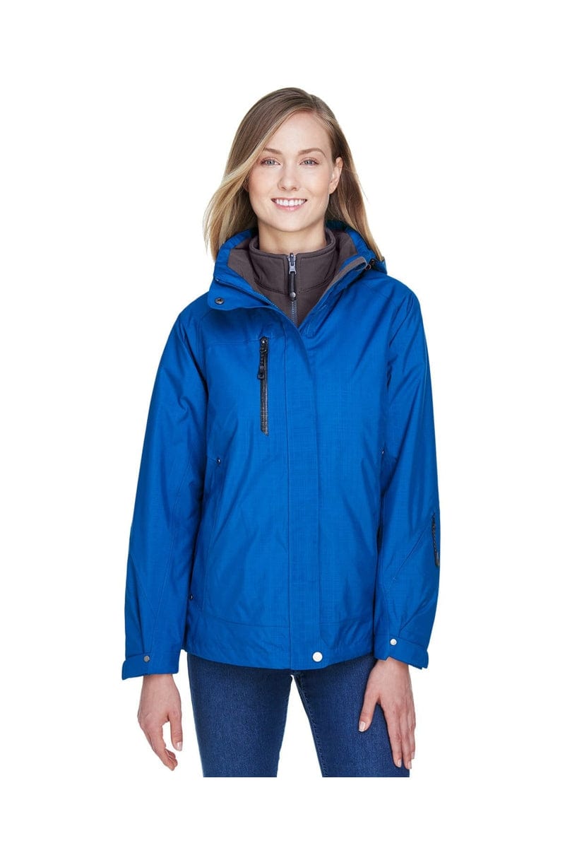 North End Outerwear XS / Nautical Blue North End 78178: Ladies' Caprice 3-in-1 Jacket with Soft Shell Liner
