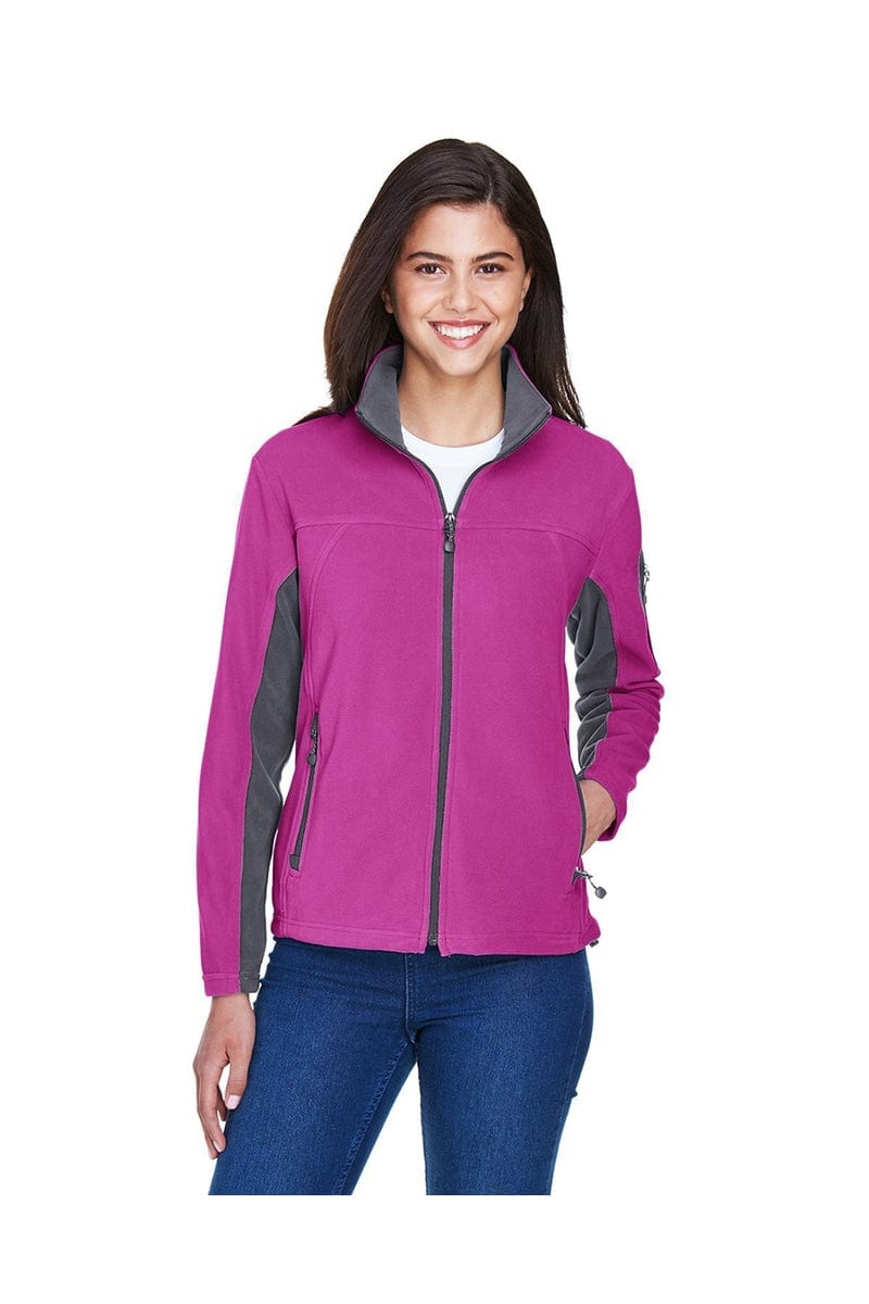 North End Outerwear XS / Plum Rose North End 78048: Ladies' Microfleece Jacket