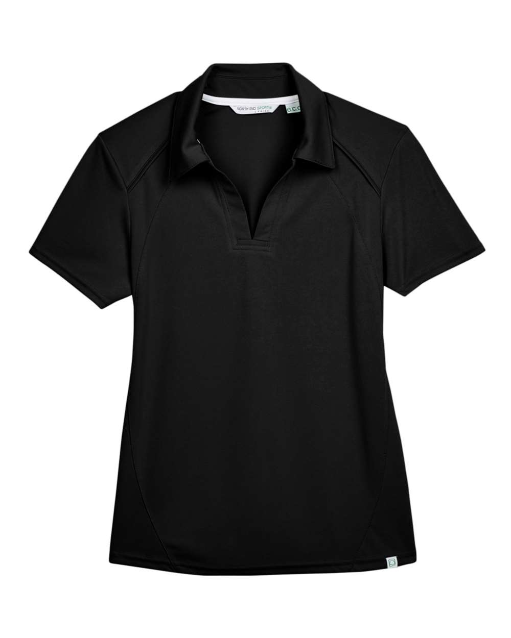 North End Polos North End 78632 Women's Recycled Polyester Performance Pique Polo