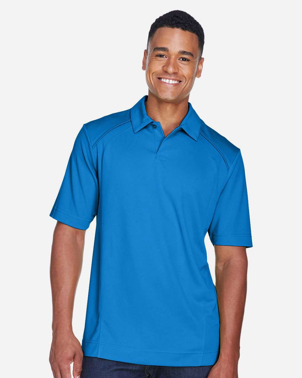 North End Polos North End 88632 Men's Recycled Polyester Performance Pique Polo