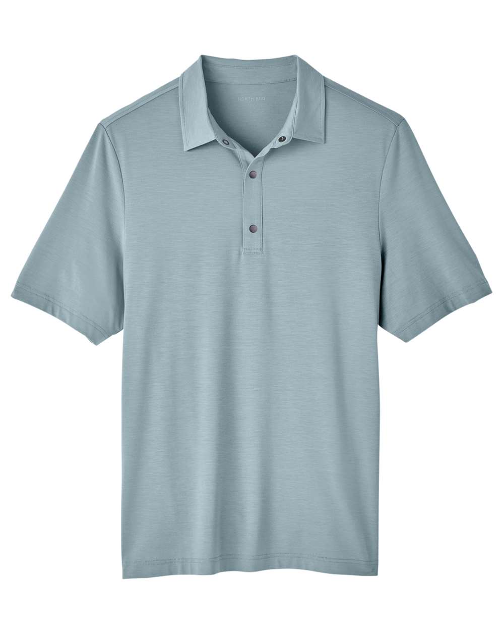 North End Polos North End NE100 Men's JAQ Snap-Up Stretch Performance Polo