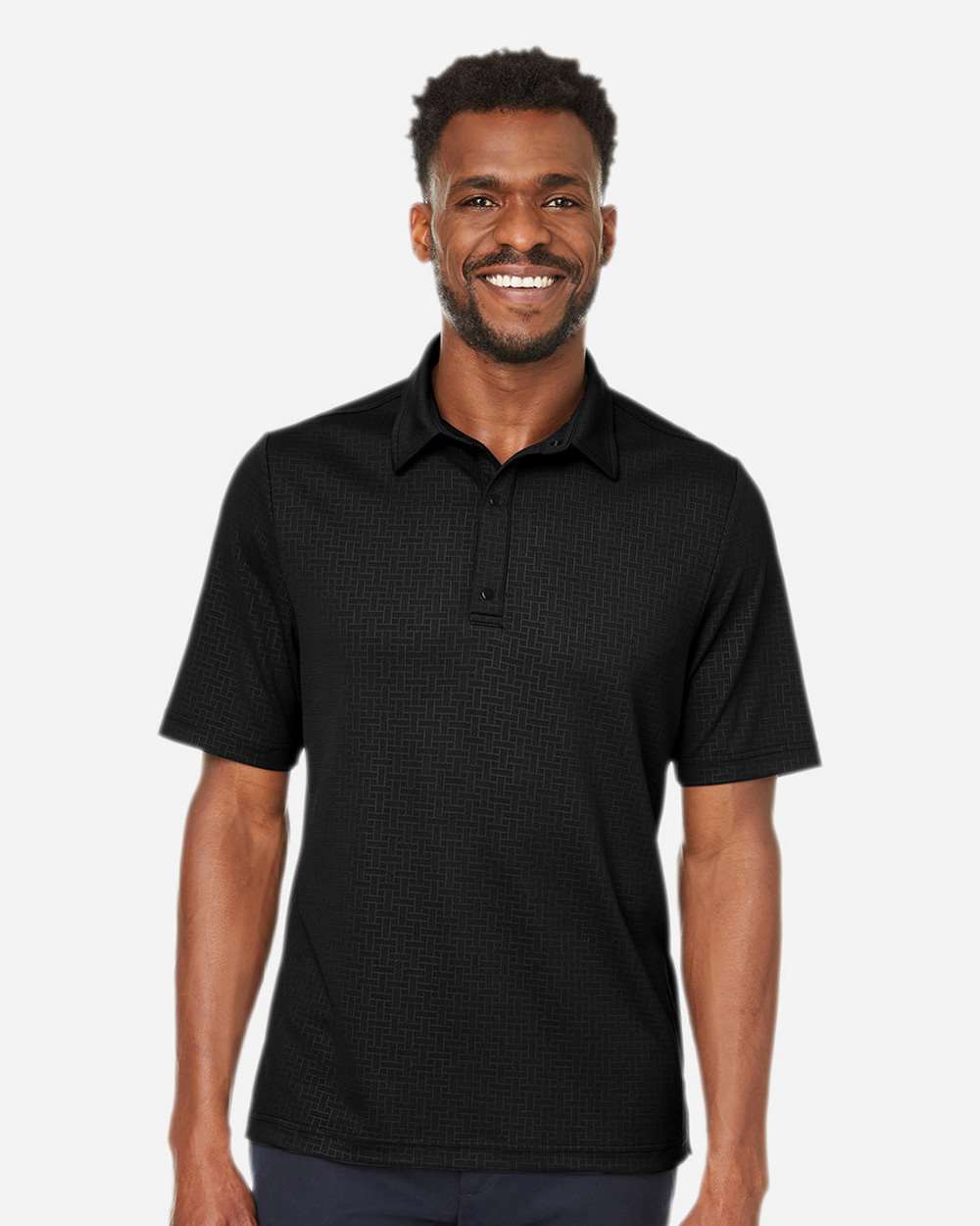North End Polos North End NE102 Men's Replay Recycled Pique Polo