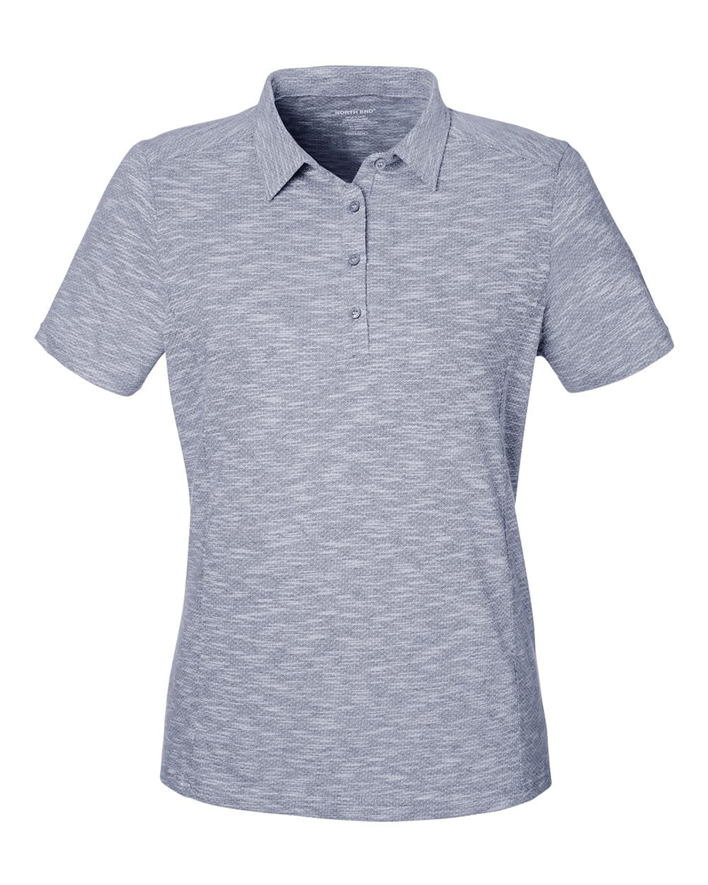 North End Polos North End NE115W Women's Eclipse Jacquard Polo