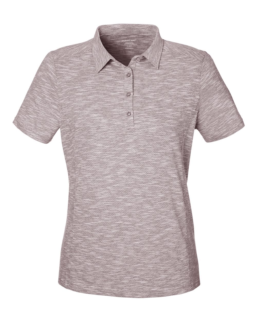 North End Polos North End NE115W Women's Eclipse Jacquard Polo